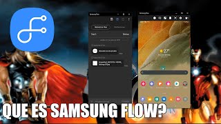 Que es Samsung Flow  Conecta tu tablet o telefono Samsung al PC [upl. by Noelc]