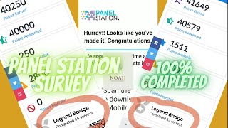 Complete Panel Station Survey Successfully Panel Station Survey Complete Survey Easily Earn Money [upl. by Aisayt689]