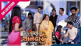 Mera Balam Thanedaar  On Location  Vansh Ka Sach Aaya Saamne Veer Ka Toota Dil [upl. by Koenig]