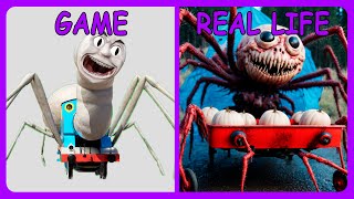 Spider Thomas Monster In Real Life  All Eat Monster  Guess The MONSTERS VOICE [upl. by Ltsyrk817]