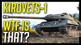 ► Kirovets1 What The Hell is KRT1  World of Tanks Kirovets1 Gameplay [upl. by Yrreg]