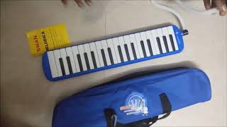 Melodica Unboxing and Demonstration  Swan 37 Keys Melodica with Case [upl. by Tati]