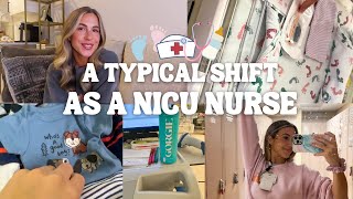 VLOG Walking you through my shift in the NICUWhat its like to be a NICU nurseNICU nurse routine [upl. by Eahsram137]