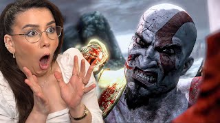 God Of War 15 All Gods Death Scenes REACTION [upl. by Beret]