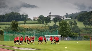 FCA in Mals  Tag 01  Erste Einheit im Trainingslager [upl. by Deana]