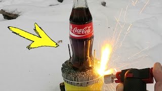 COCACOLA OVER 1000 SPARKLERS [upl. by Darwin]