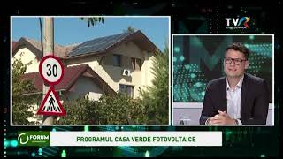 Programul Casa Verde Fotovoltaice ForumEconomic TVRTM [upl. by Pedrotti]