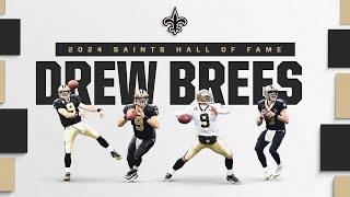 Drew Brees Saints Hall of Fame Induction Speech [upl. by Shakespeare]