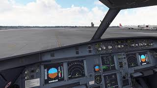 A320 Sharklets  Descent into Minneapolis [upl. by Button]