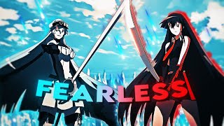 Akame Ga Kill  Fearless EditAMV [upl. by Marceau]