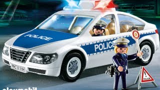 PLAYMOBIL Police voiture car [upl. by Samul435]