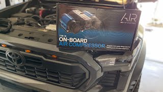 Installing ARB Air Compressor in 2024 Tacoma Off Road 4th Gen [upl. by Nylime]