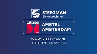 Steegman Elektrotechniek BV – citizenM Amstel Amsterdam Hotel [upl. by Kirsch726]