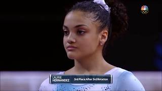 Laurie Hernandez  Floor Exercise  2016 PampG Gymnastics Championships  Day 2 [upl. by Bowe572]