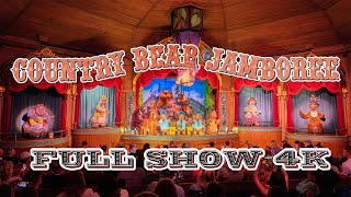 Country Bear Jamboree  4K MultiAngle Full Show  Magic Kingdom 2024 [upl. by Notnirb75]