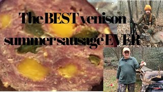 venison summer sausage [upl. by Carina]