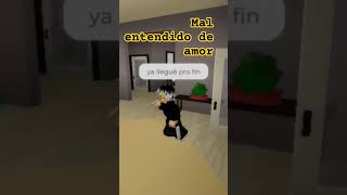 Malentendido de amor parte 2 roblox amor [upl. by Malia]