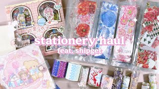 Aliexpress Stationery Haul  Tapes stickers journals and more No talking ASMR  Cute Aesthetic [upl. by Emsmus]