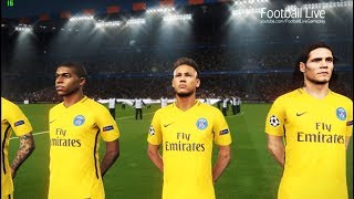 PES 2018  ANDERLECHT vs PARIS SAINTGERMAIN  UEFA Champions League  Gameplay PC [upl. by Ardnuahc252]