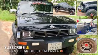 Nissan D21 MODIFIED Sri Lanka 🇱🇰  592508 [upl. by Chickie]