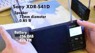 Comparing different Sony DAB Radios [upl. by Alaham761]