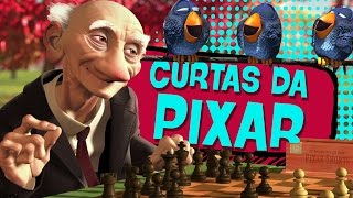 6 MELHORES CURTAS DA PIXAR [upl. by Filmore551]