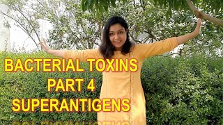 Bacterial Exotoxins part 4  Superantigens  CSIR UGCJRF  GATE  ICMR  IIT JAM  Life sciences [upl. by Methuselah]