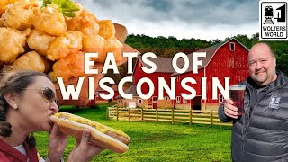 Eats of Wisconsin  Cheese Cheese Curds Cheeseheads [upl. by Ettelorahc]