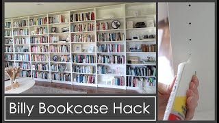 IKEA Billy Bookcase Hack  Hiding The Holes [upl. by Valdemar]