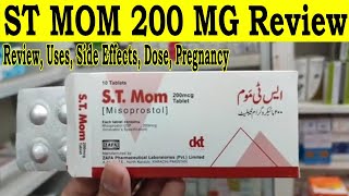 ST Mom Tablets Use in Urdu  ST Mom Tablet Khane Ka Tarika  Misoprost 200 tablet uses Side Effects [upl. by Laaspere]