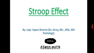 Stroop Effect [upl. by Entirb]