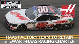 Haas Factory Team To Retain StewartHaas Racing Charter [upl. by Cuhp]