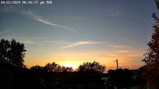 Time Lapse Sunset October 22 2024 [upl. by Chassin]