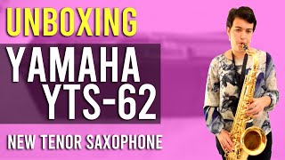 Yamaha YTS 62 Tenor saxophone unboxing [upl. by Astrix204]