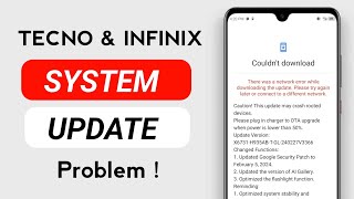 Tecno amp Infinix Phones System Update Problem  No Software Update  100 Fixed 🔥 [upl. by Yecak241]