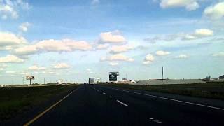 Houston to New Orleans at 2500 Miles Per Hour Time Lapse Drive Interstate 10 [upl. by Mascia160]