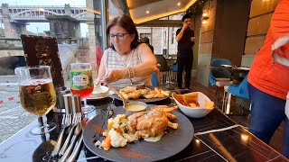 Reviewing Sambucas Italian Restaurant Quayside Newcastle foodie cooking newcastle [upl. by Nilved]