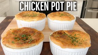 Mini Chicken Pot Pies with Puff Pastry [upl. by Agnese]