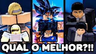 EREN YMIR OU GOKU QUAL O MELHOR 7 ESTRELAS DO ALL STAR TOWER DEFENSE [upl. by Annam]