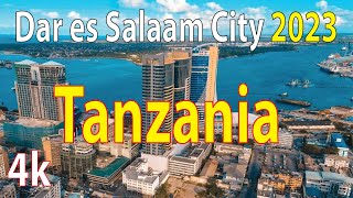 Dar es Salaam City Tanzania 4K By Drone 2023 [upl. by Vareck597]