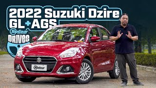 2022 Suzuki Dzire GL review Testing Suzuki’s Auto Gear Shift transmission  Top Gear Philippines [upl. by Temme]