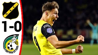 NAC Breda vs Fortuna Sittard 10 Kacper Kostorz Goal All Goals and Extended Highlights [upl. by Jaella]