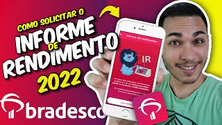 INFORME DE RENDIMENTO BRADESCO [upl. by Nevram444]