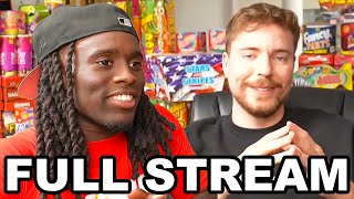 Kai Cenat amp MrBeast FULL STREAM [upl. by Norym]