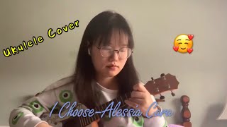 I Choose From Netflix Original Film The Willoughbys  Alessia Cara Ukulele Cover [upl. by Atnicaj800]