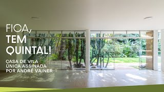 UMA AUTÊNTICA CASA MODERNISTA ASSINADA NO JARDIM AMÉRICA  FICA TEM QUINTAL [upl. by Marela]