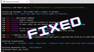 Fixed npm ERR code ERRSOCKETTIMEOUTnpm ERR network Socket timeout npm ERR network [upl. by Proud314]