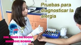 ¿ Cómo se hacen las pruebas de alergia [upl. by Harlene]