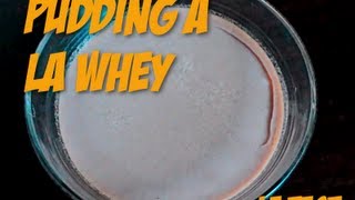 Test recette Pudding au chocolat a la whey ou caseine par videostestcom [upl. by An]