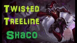 Twisted Treeline Shaco League of Legends Full Gameplay  Infernal Shaco [upl. by Ellessig]